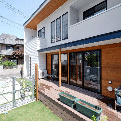 西海岸スタイルの外観