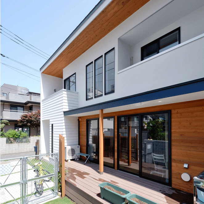 西海岸スタイルの外観