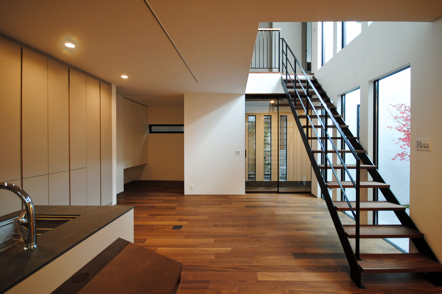 3畳ほどの屋根付きテラス