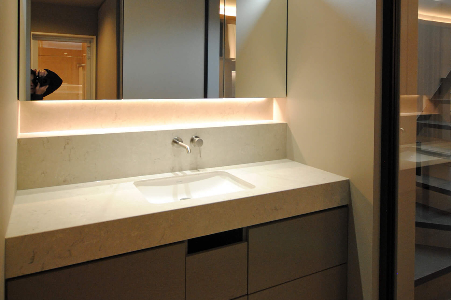 階段を上がったところにセカンドリビング